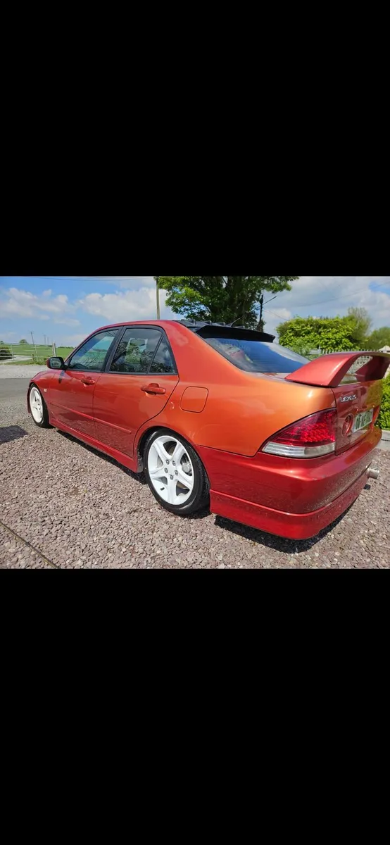 Lexus is200 Aztec red - Image 1