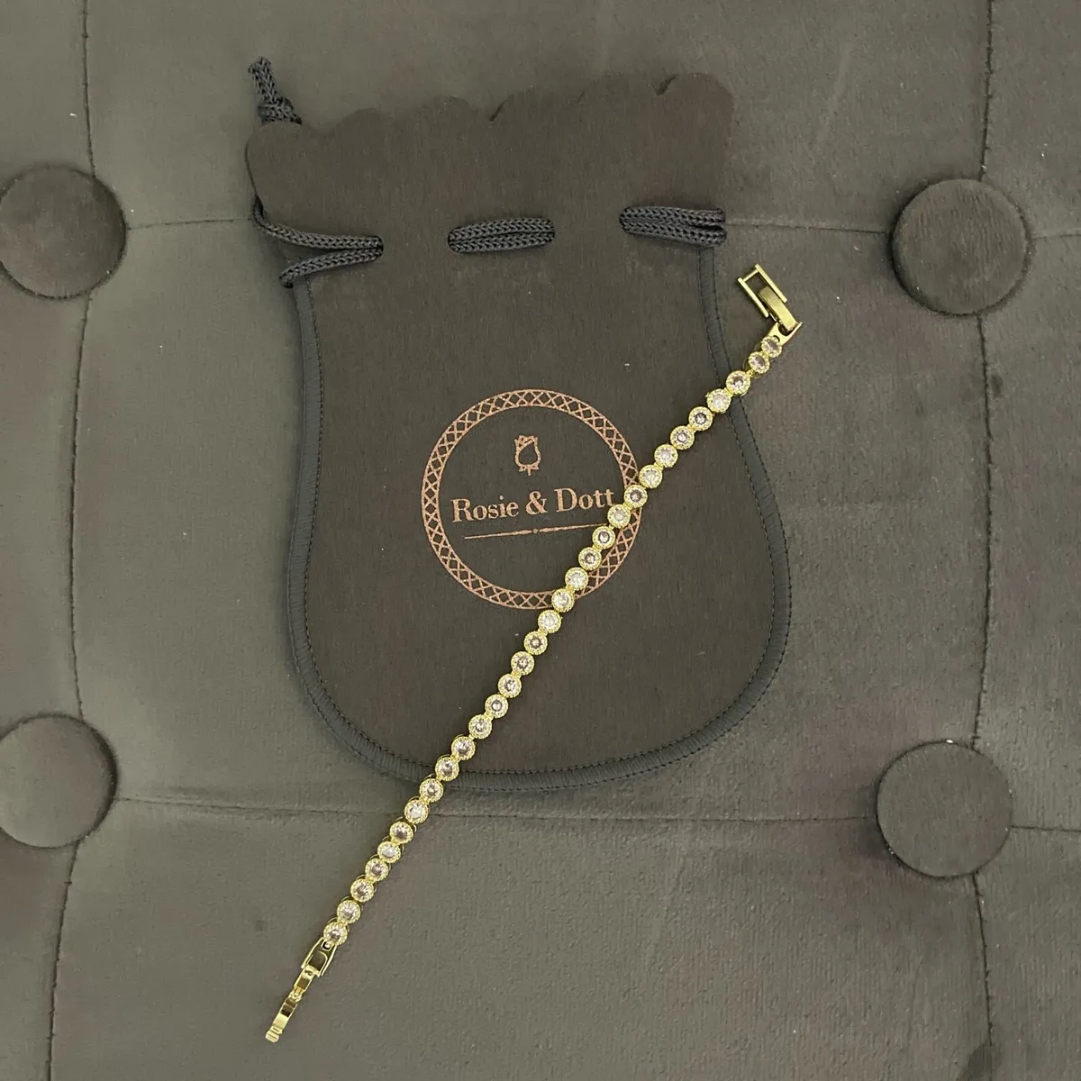 Rosie & Dot Gold Braclet.