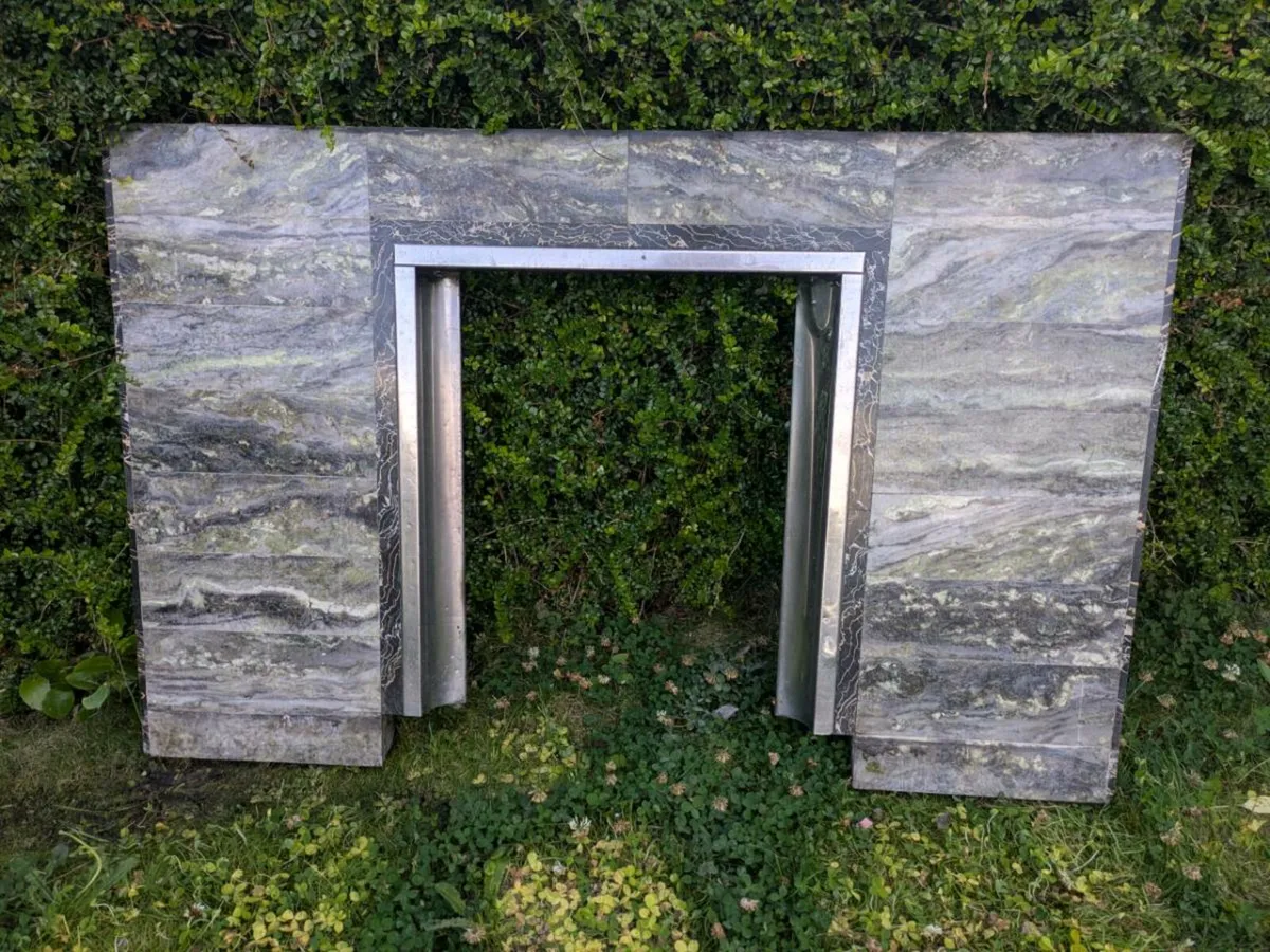 Marble fireplace - Image 1