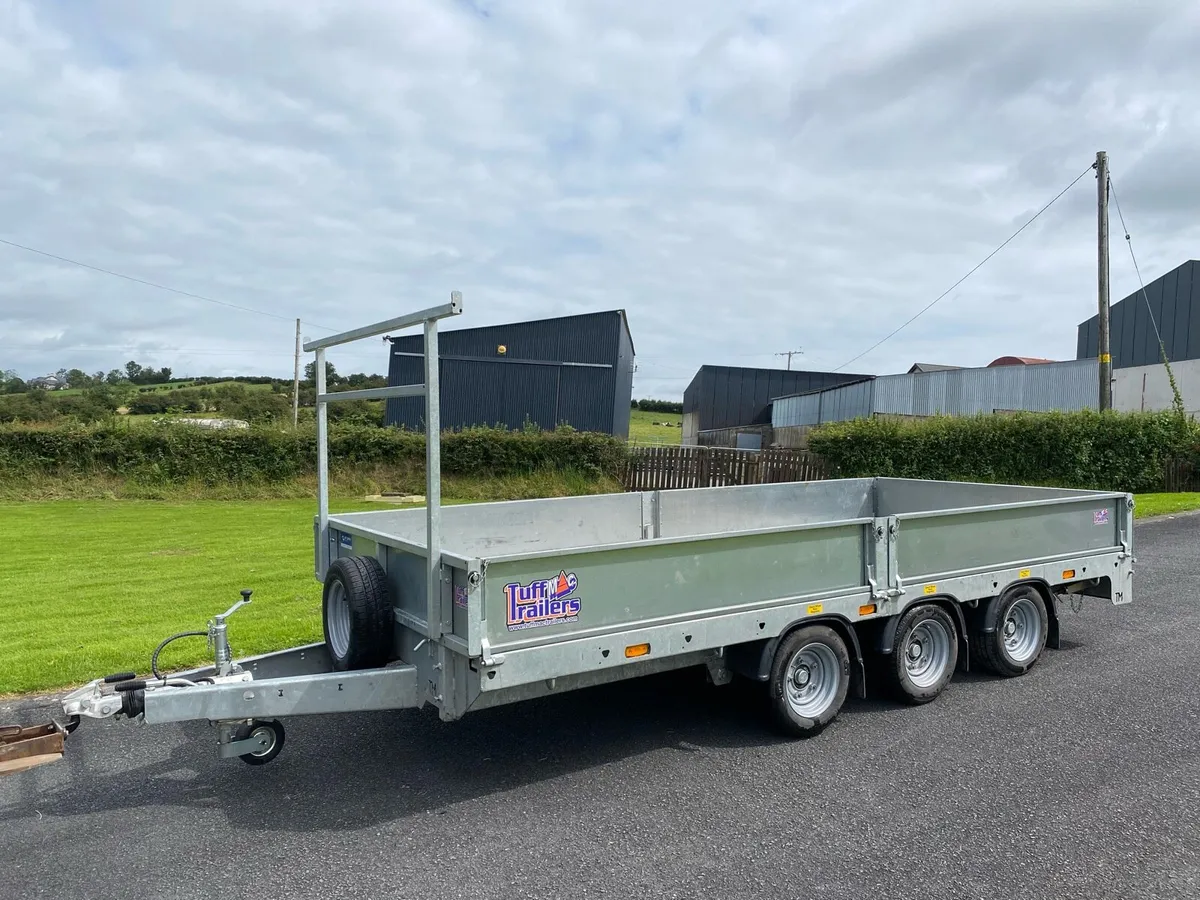 Jan 2025 TuffMac (14x6’6) TriAxle Dropside Trailer - Image 1