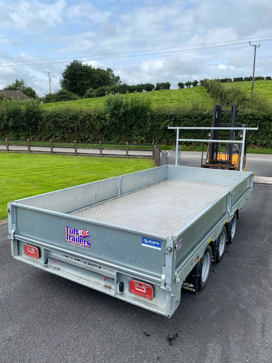 Jan 2025 TuffMac (14x6’6) TriAxle Dropside Trailer - Image 3