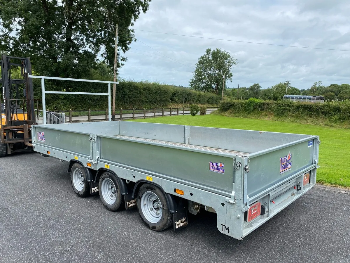 Jan 2025 TuffMac (14x6’6) TriAxle Dropside Trailer - Image 2
