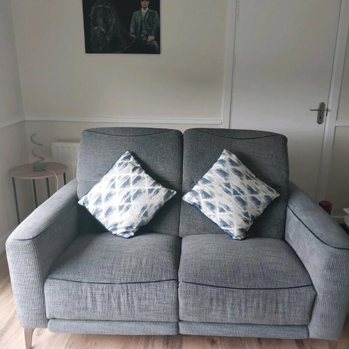 two electric reclining sofas - Image 2