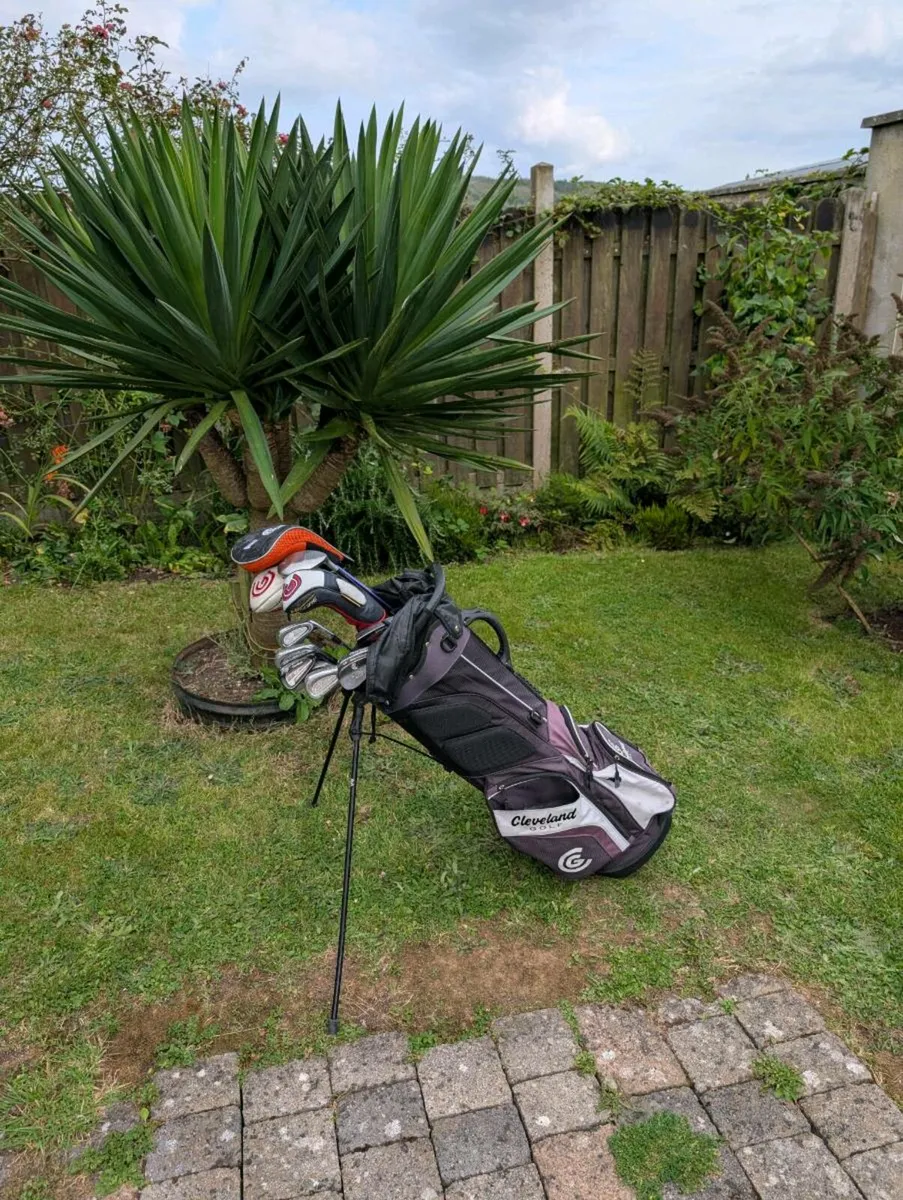 Cleveland Golf clubs & bag read add can do cheaper - Image 1