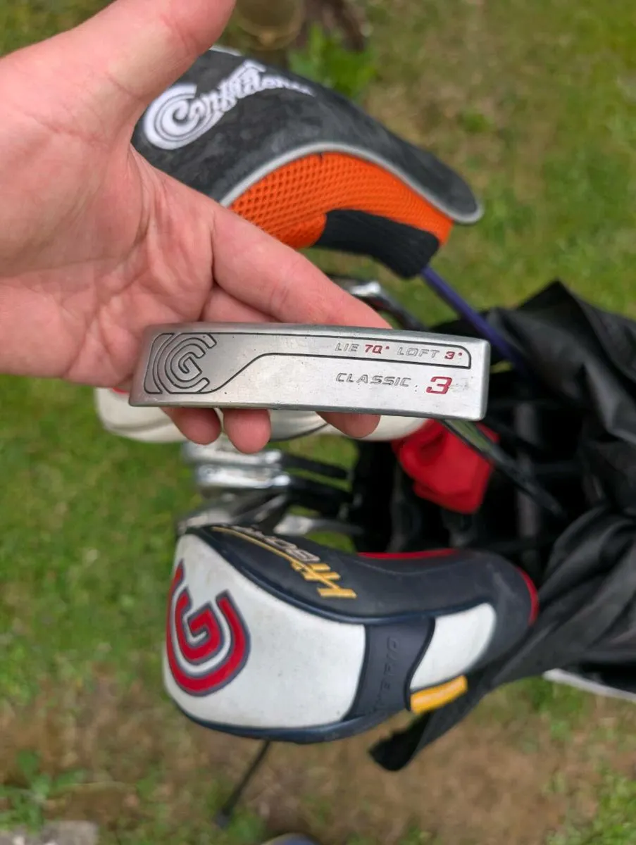 Cleveland Golf clubs & bag read add can do cheaper - Image 4