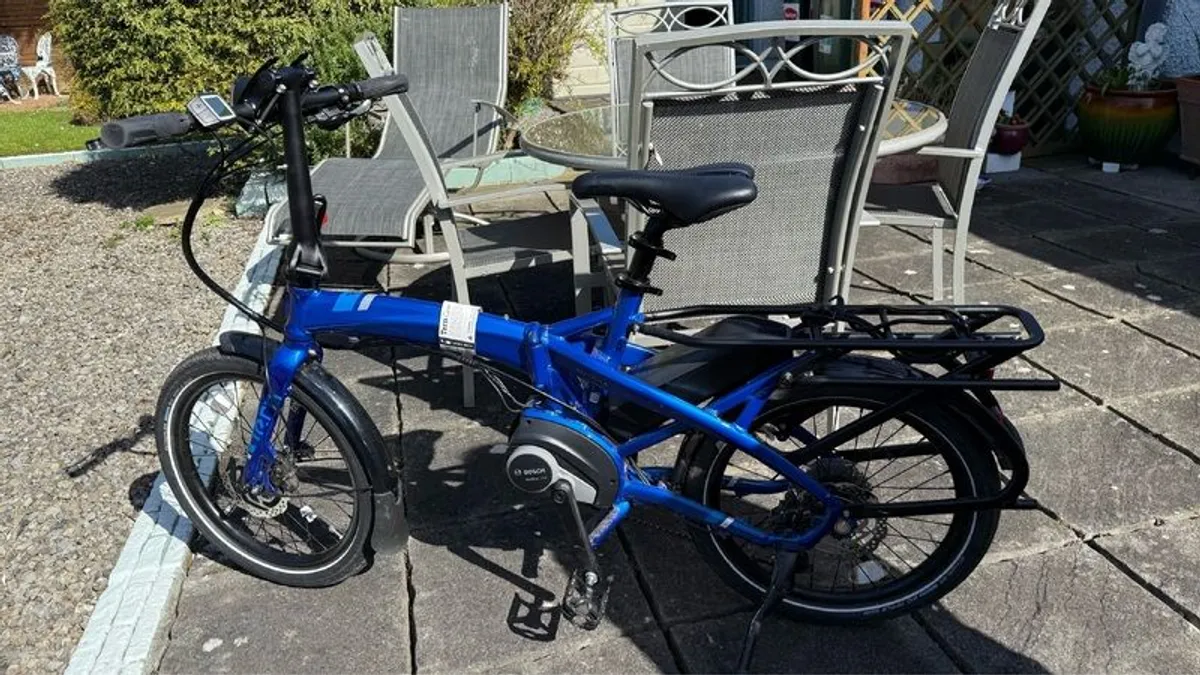 electric folding bike - Tern Vektron Q9 - Image 1