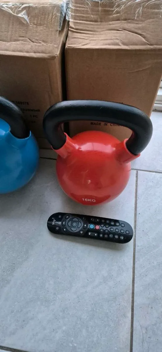 Brand new 16kilo +20 kilo cast iron kettlebells - Image 2
