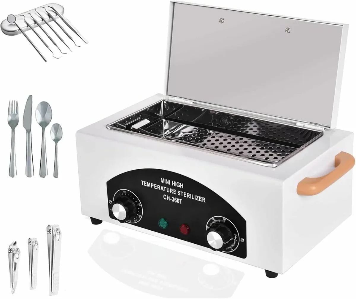 Heat Sterilizer with Timer Manicure Pedicure SPA - Image 3