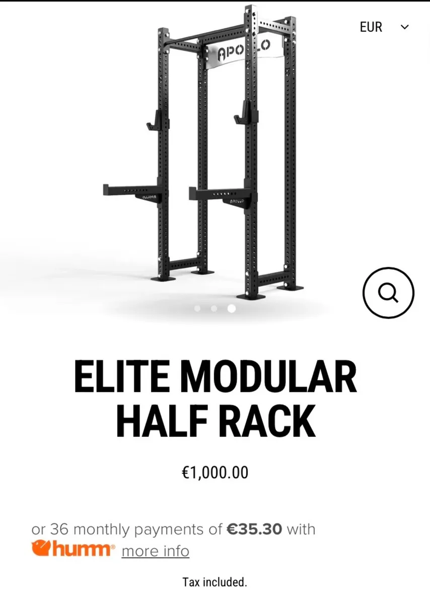 Apollo Elite Modular Half Rack - Image 2