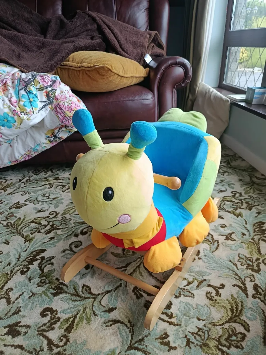 Wooden Baby Rocking Animal Caterpillar - Image 3