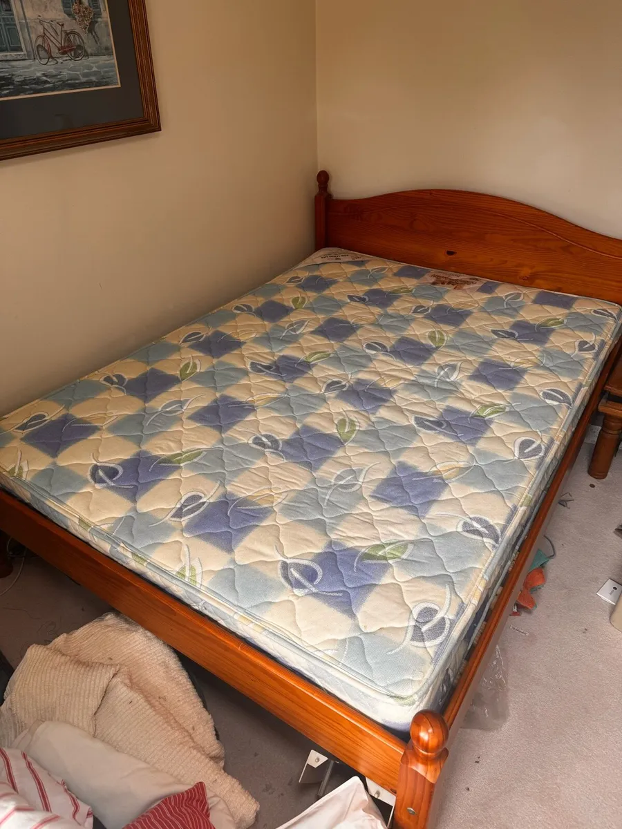 Free double bed