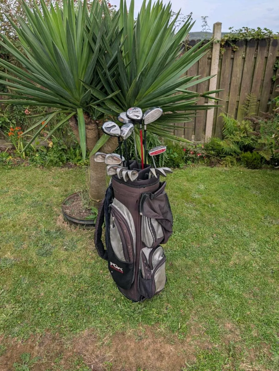 Ping & taylormade Golf clubs set read add - Image 1