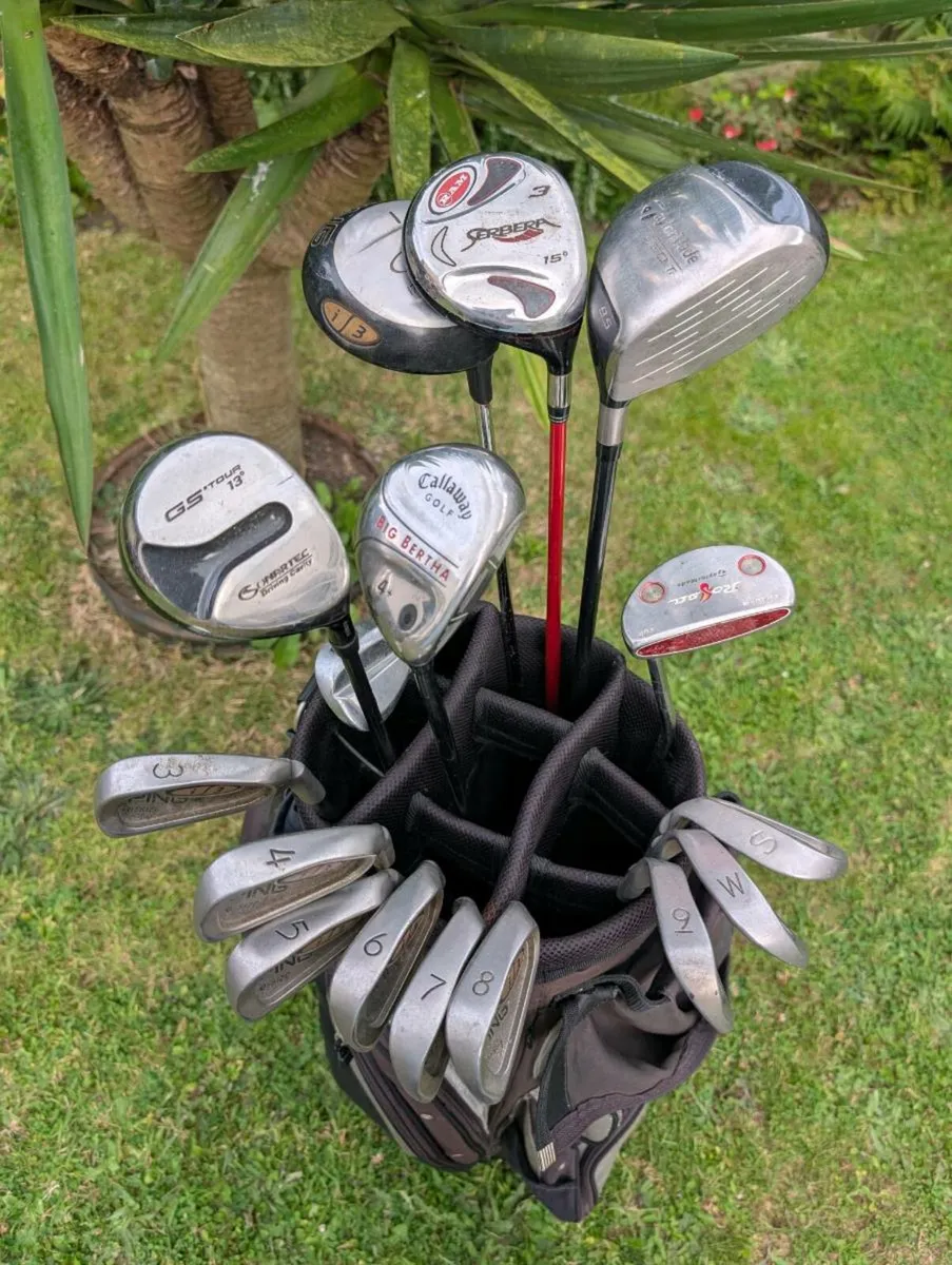 Ping & taylormade Golf clubs set read add - Image 3