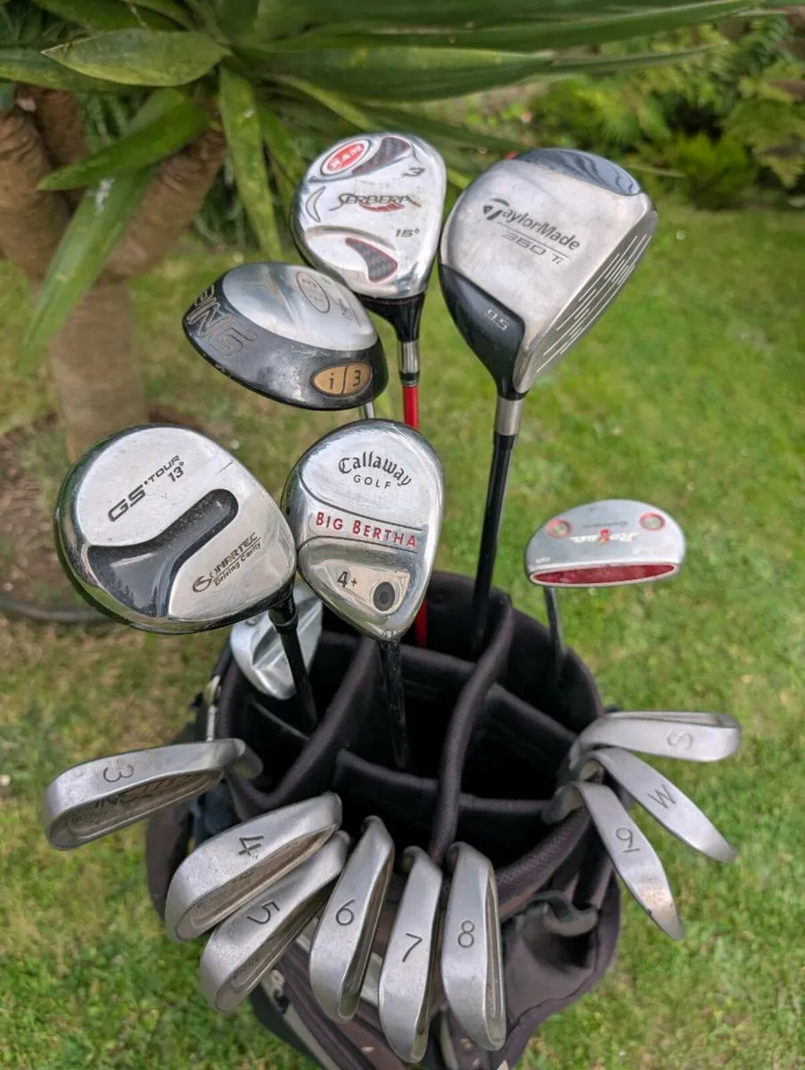 Ping & taylormade Golf clubs set read add - Image 4