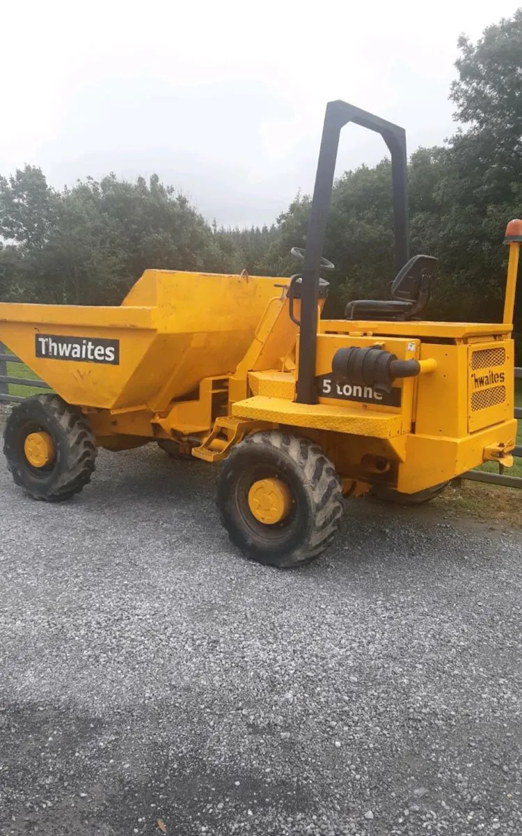Thwaites 5 ton dumper - Image 2