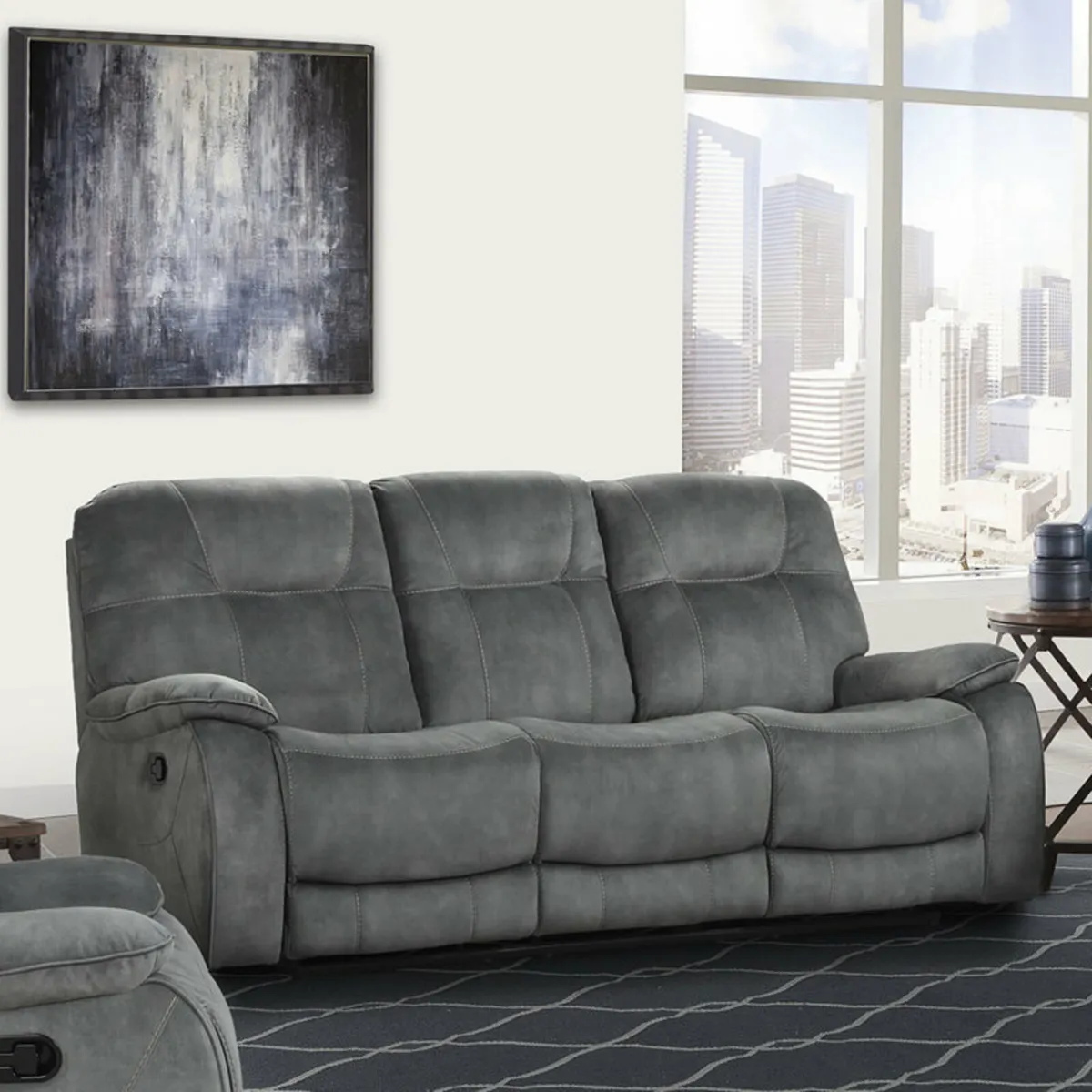 Jasber 3 seater recliner couch reduced
