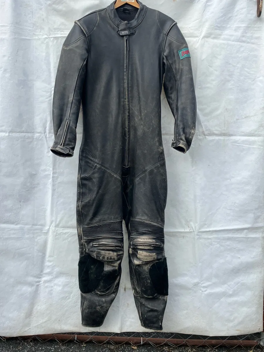 Akito One Piece Leather Motorcycle Suit. - Image 1