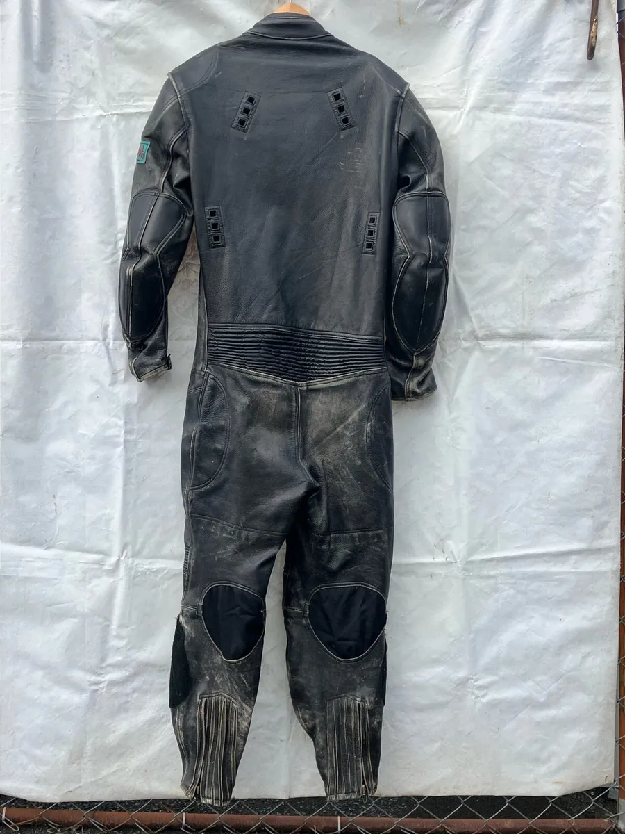 Akito One Piece Leather Motorcycle Suit. - Image 2