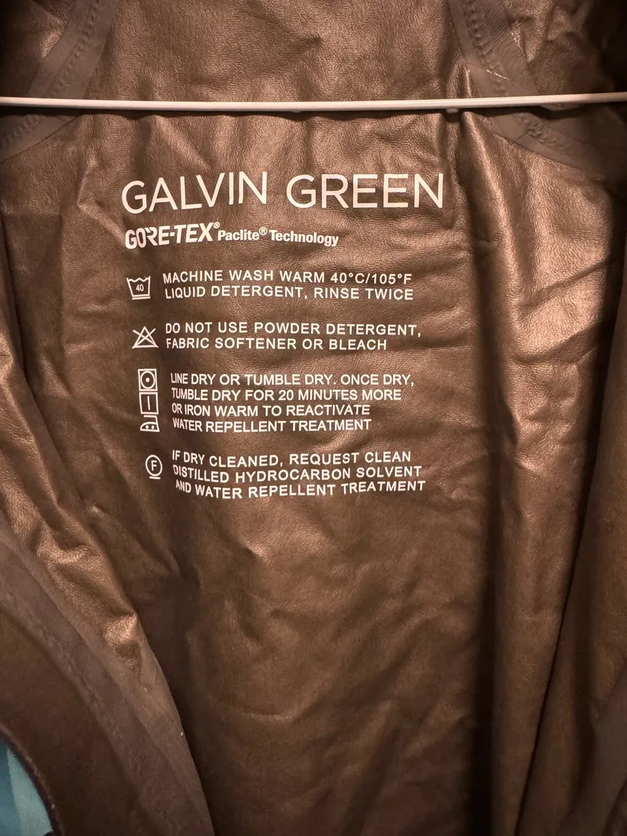 Galvin green Raincoat - Image 2