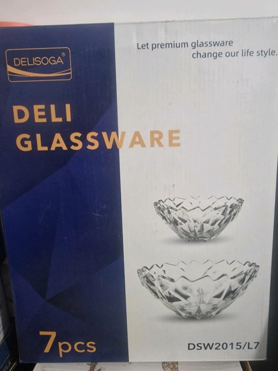 Crystal dessert set - Image 1