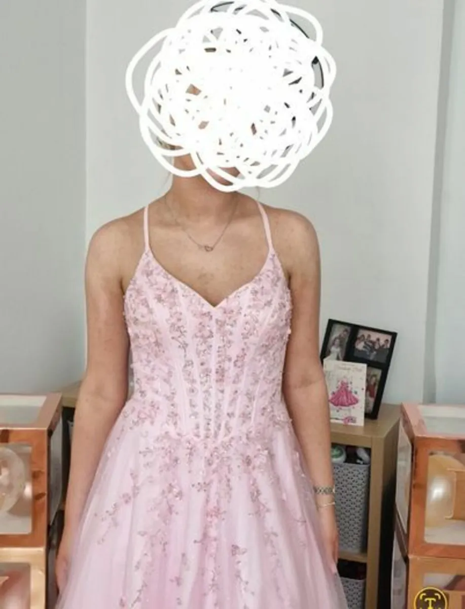 Pink Debs Dress - Image 1