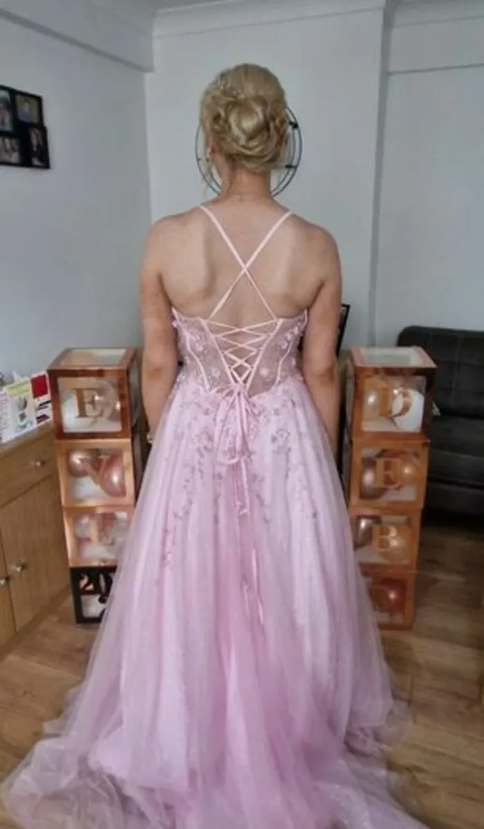 Pink Debs Dress - Image 4