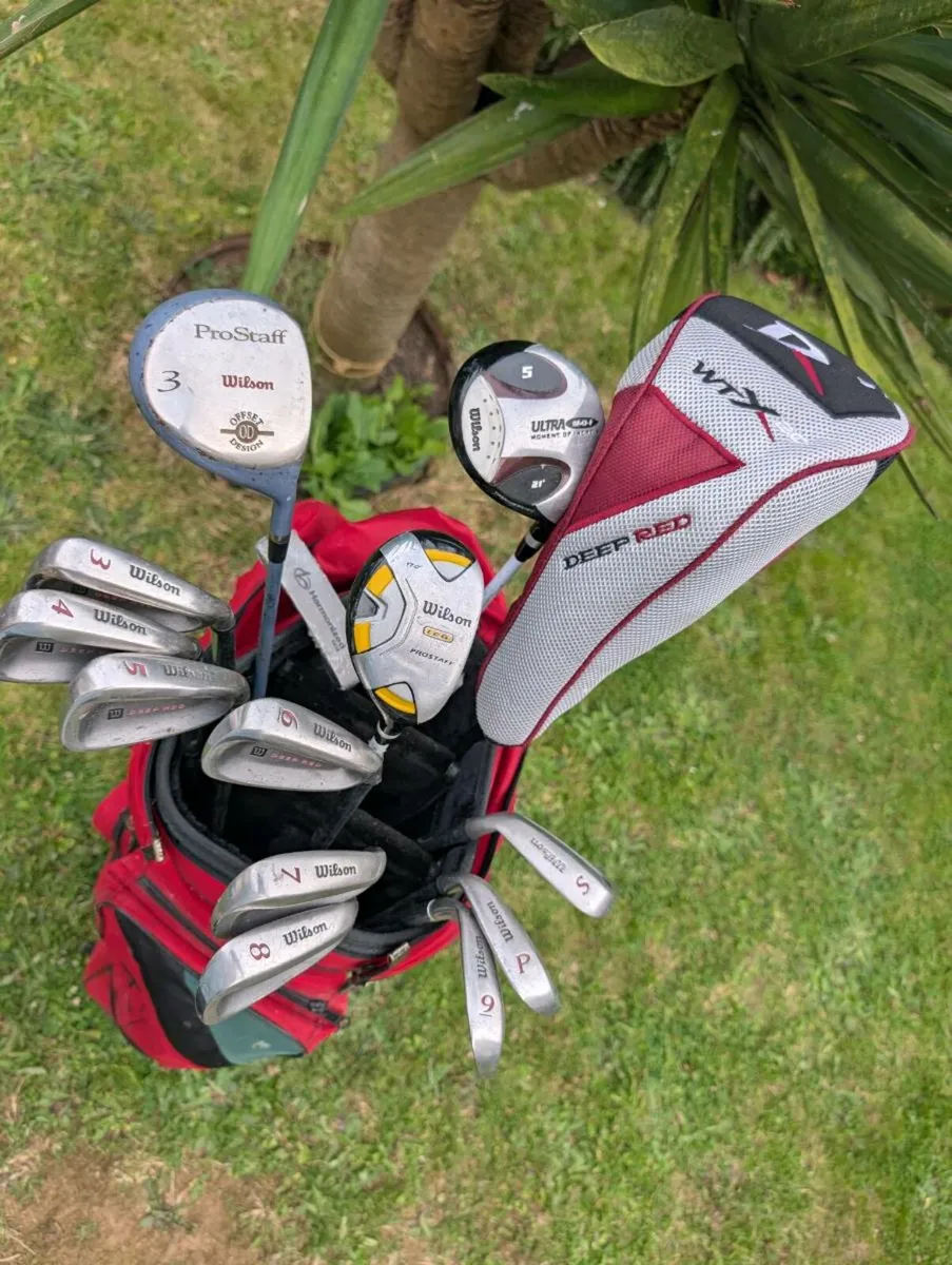 Full Wilson Golf clubs set up must go today - Image 3