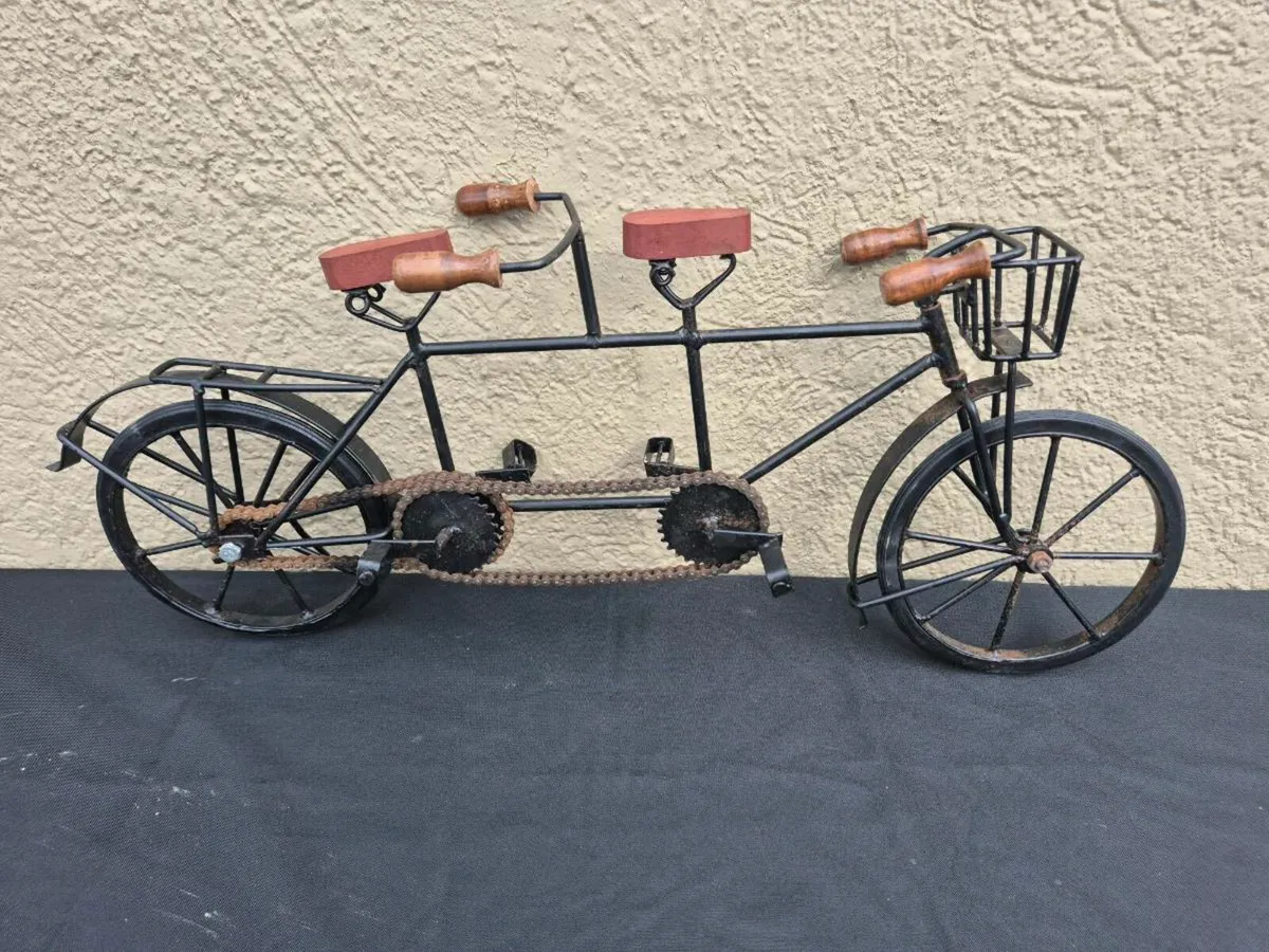 bicycle, designed as an antique or vintage-style - Image 1