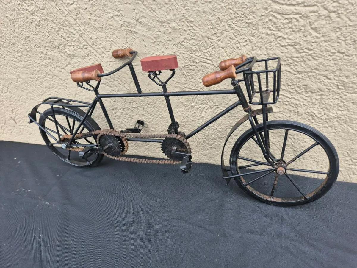bicycle, designed as an antique or vintage-style - Image 2