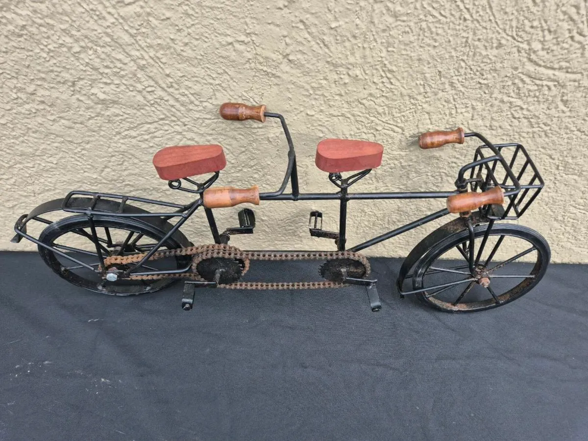 bicycle, designed as an antique or vintage-style - Image 3