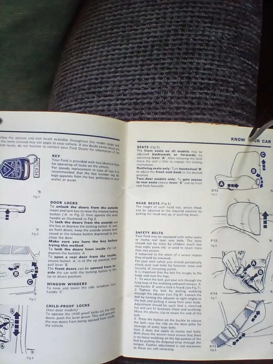 Ford escort handbook mk2 - Image 3