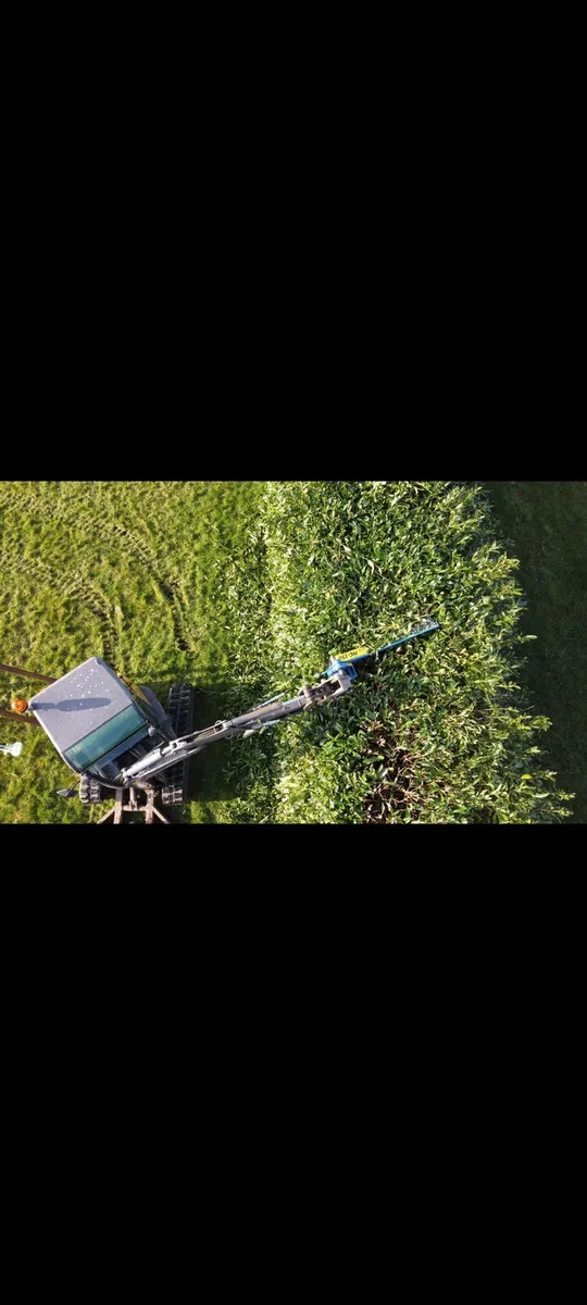 Slanetrac HC-150 hedge cutter to suit mini digger - Image 1