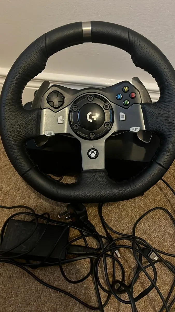 XBox Logitech G29 Steering Wheel and Pedals - Image 2