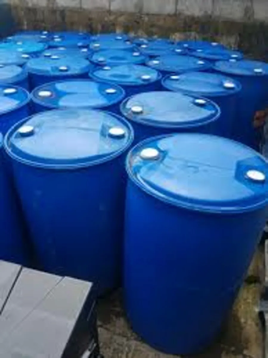 Blue Barrels