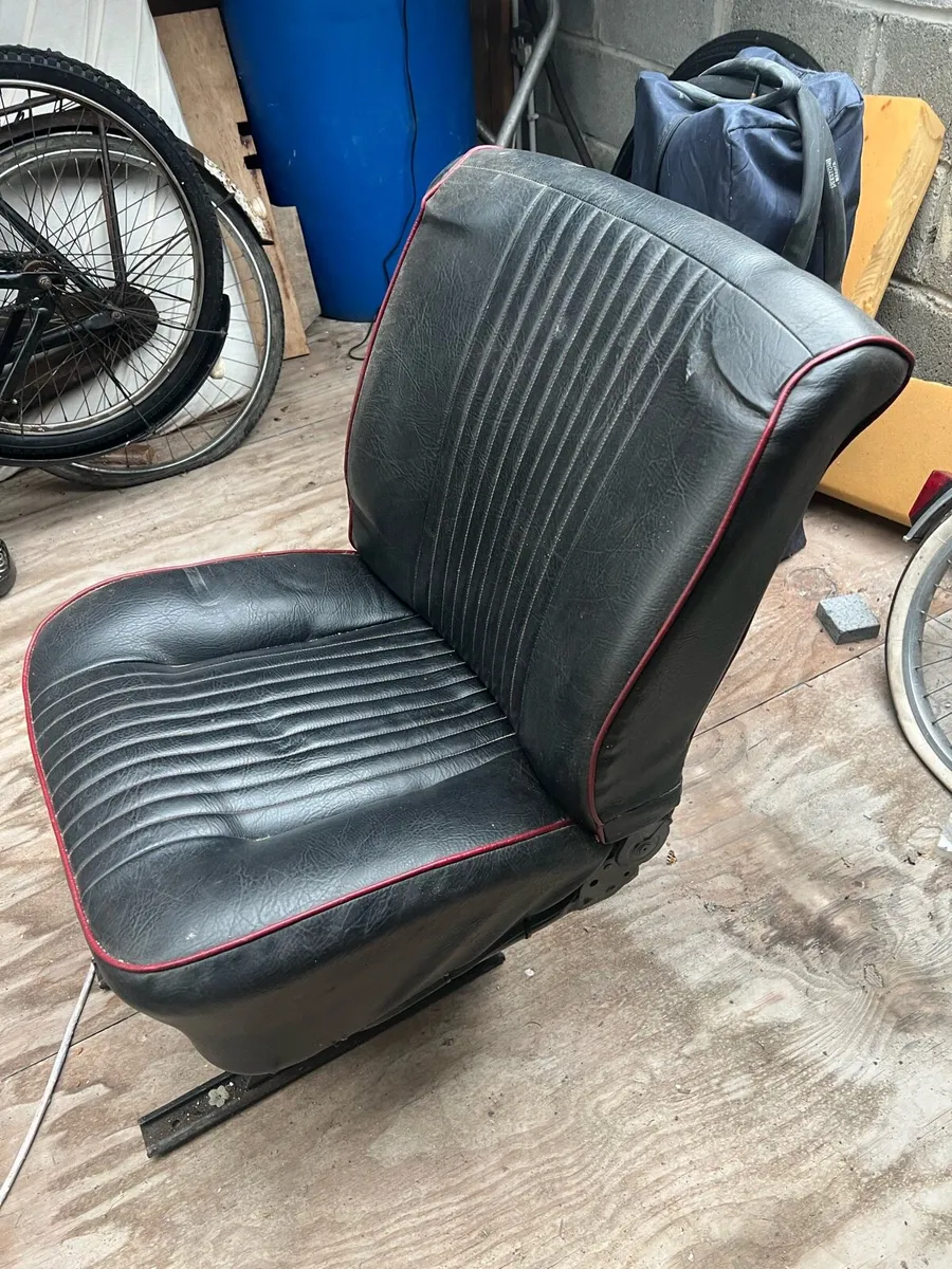 Old transit reupholstered seats - Image 4