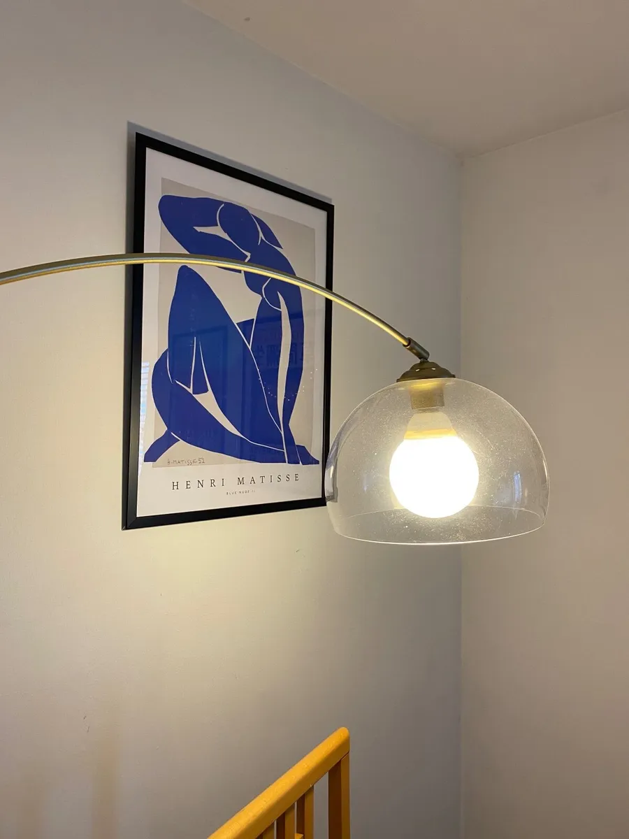 Arc Floor Lamp Gold - Image 1