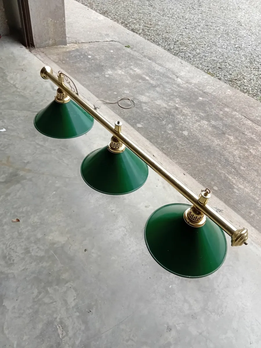 Pool/snooker table lighting - Image 2