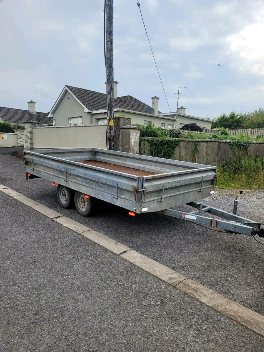 12ftx6ft6 Indespension drop side Trailer - Image 2