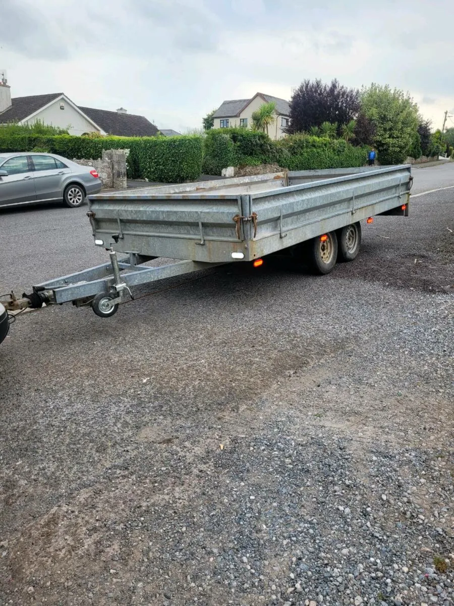 12ftx6ft6 Indespension drop side Trailer - Image 1