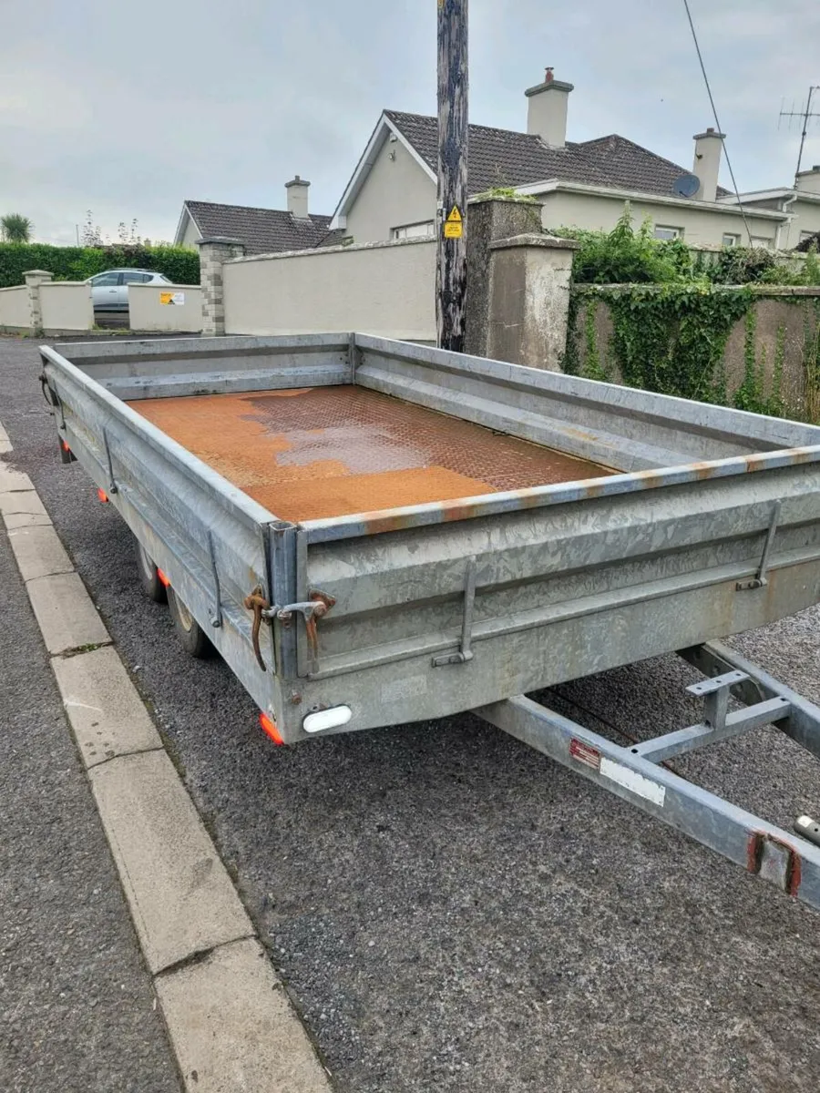 12ftx6ft6 Indespension drop side Trailer - Image 4