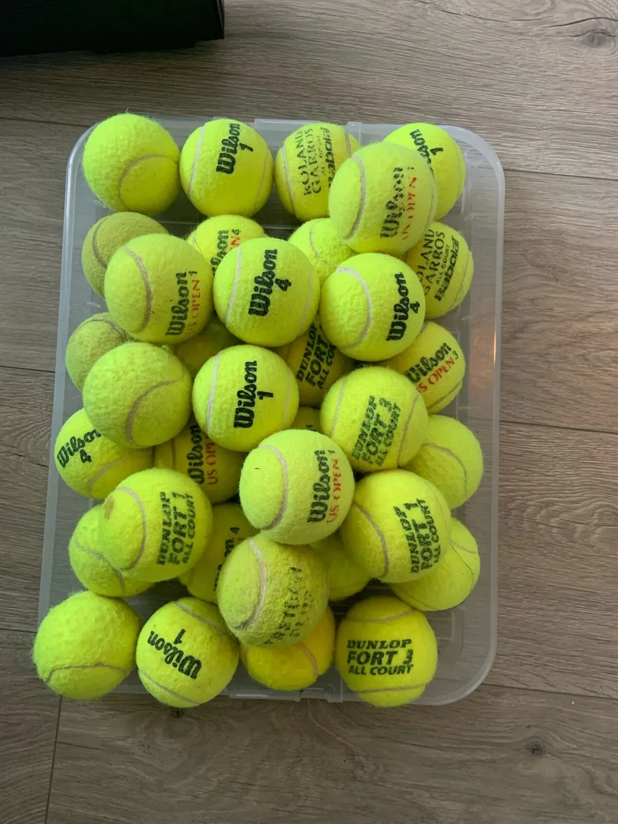 Tennis balls - 80 balls in total