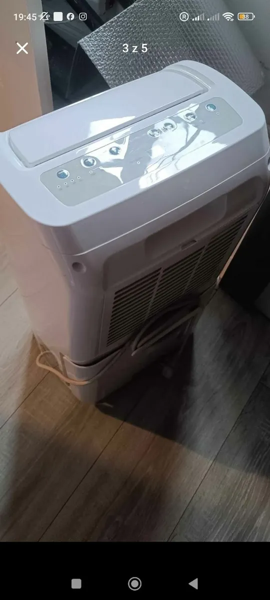 Dehumidifier – 20L, White** - Image 3