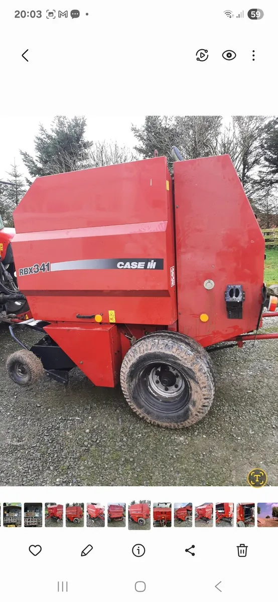 Mchale wrapper and newholland  baler - Image 3