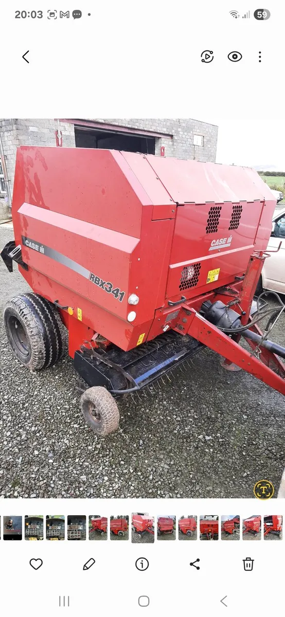 Mchale wrapper and newholland  baler - Image 4