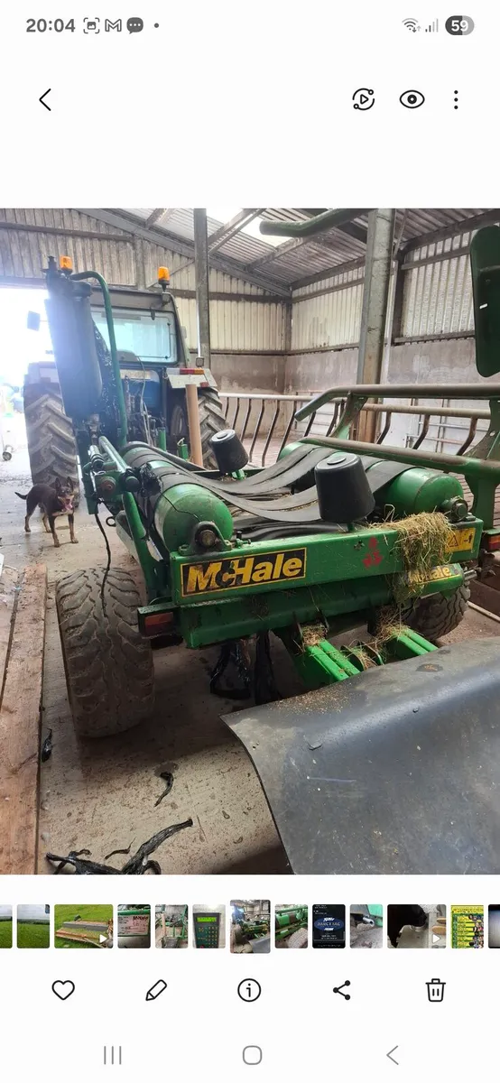 Mchale wrapper and newholland  baler - Image 3
