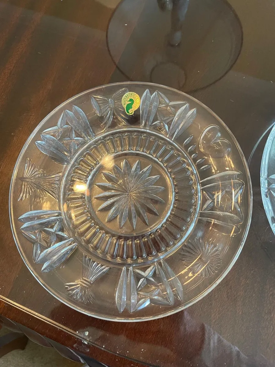 Pair of Waterford Crystal Plates – €60 - Image 1
