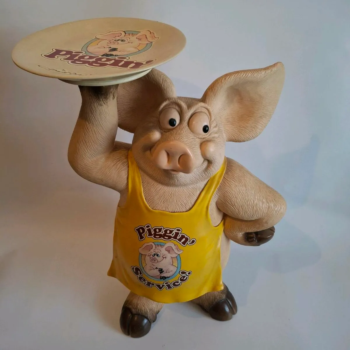 Large Shop Display "Piggin" Waiter - Image 1