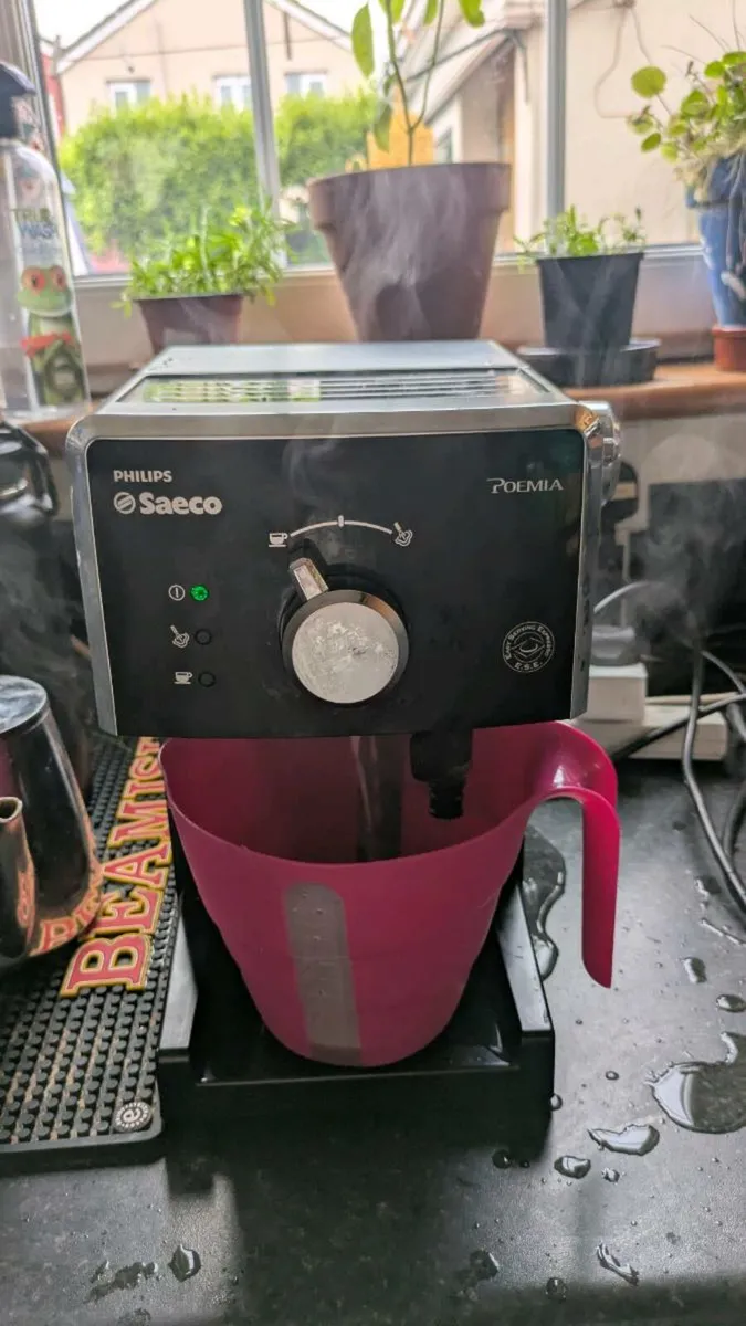 Philips Saeco Espresso Coffee Machine - Image 1