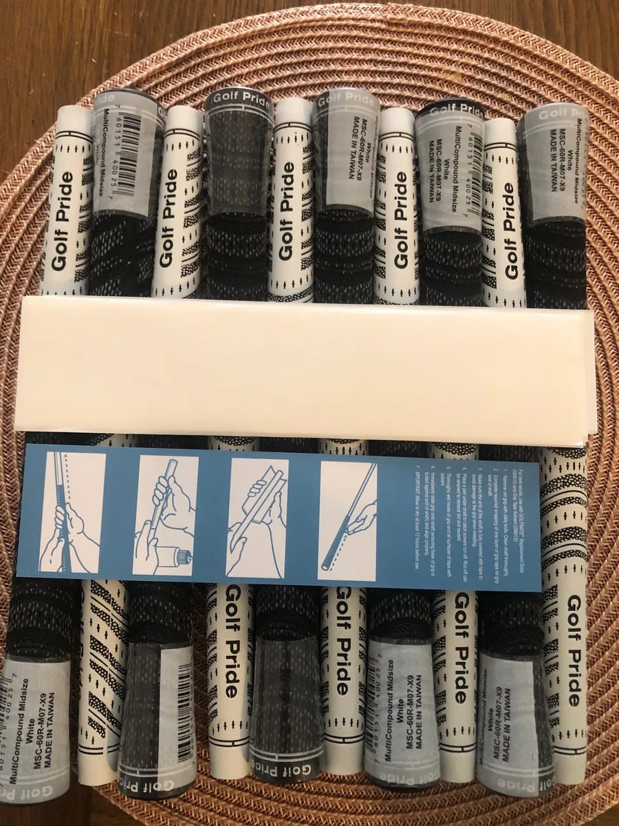 Golf Pride Grips & Tape ( MIDSIZE x 10 ) - Image 2