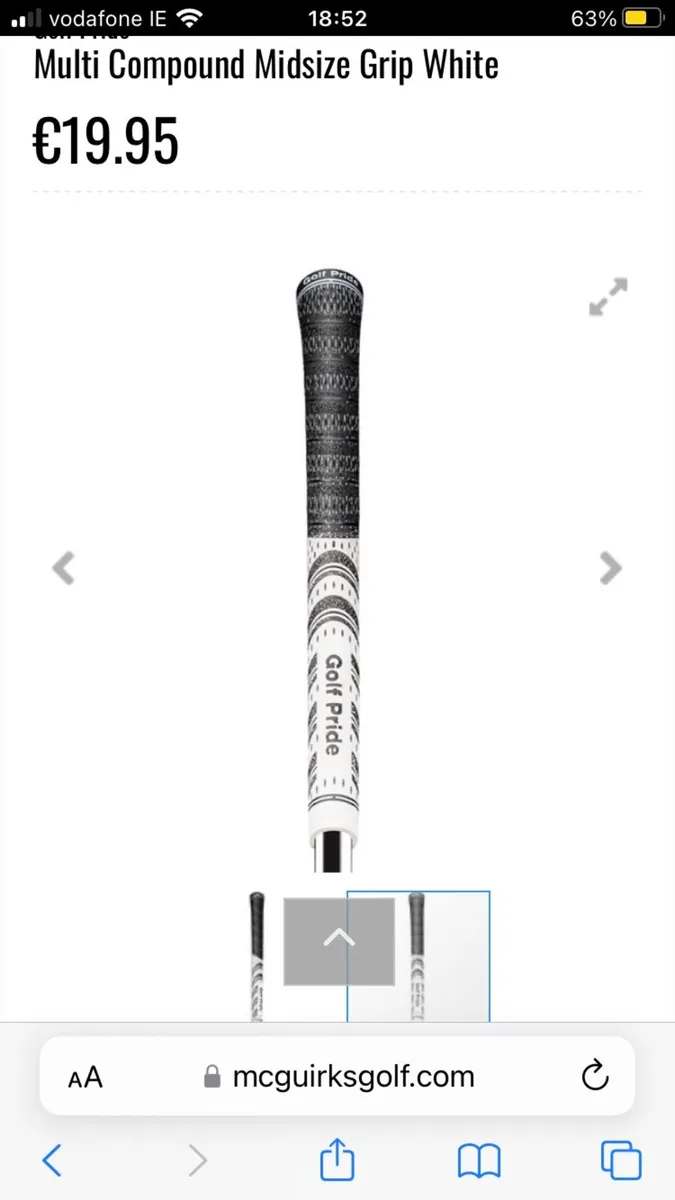 Golf Pride Grips & Tape ( MIDSIZE x 10 ) - Image 4
